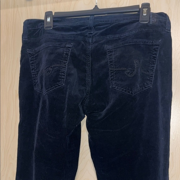 Adriano goldschmied black the angel bootcut Velvet Flare Pants - Picture 3 of 4